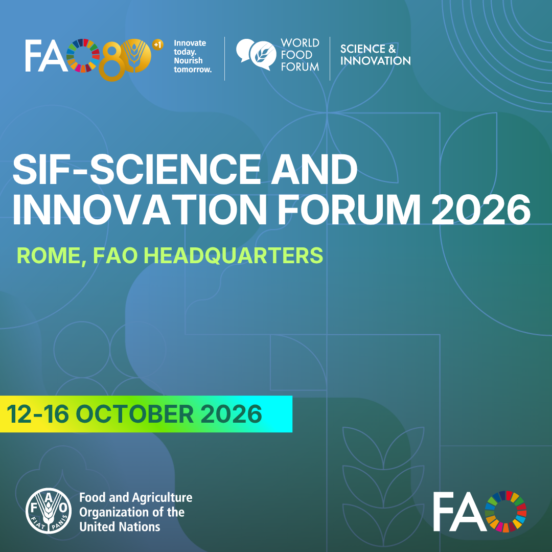 FAO Science and Innovation Forum 2026 Event Card