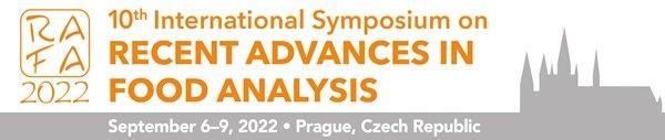 6-9 September 2022-10th International Symposium on Recent Advances in Food Analysis (RAFA 2022).